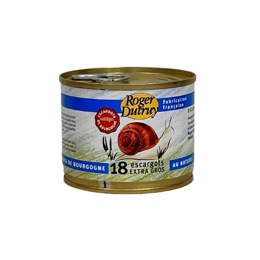 Roger Dutruy French Escargots Snails - 2 can sizes