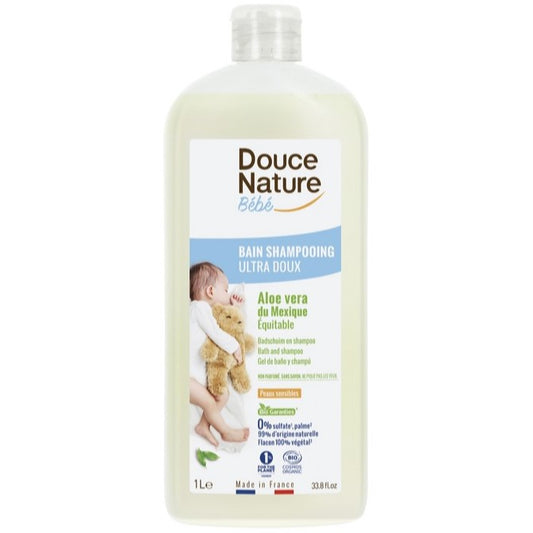 Douce Nature Organic Baby Bath & Shampoo 33.8 oz
