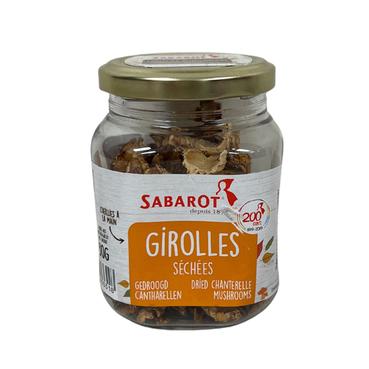 Sabarot Dried Chanterelle Mushrooms (Girolles), 1 oz (30 g)