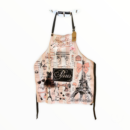 Paris Haute Couture Fashion Apron