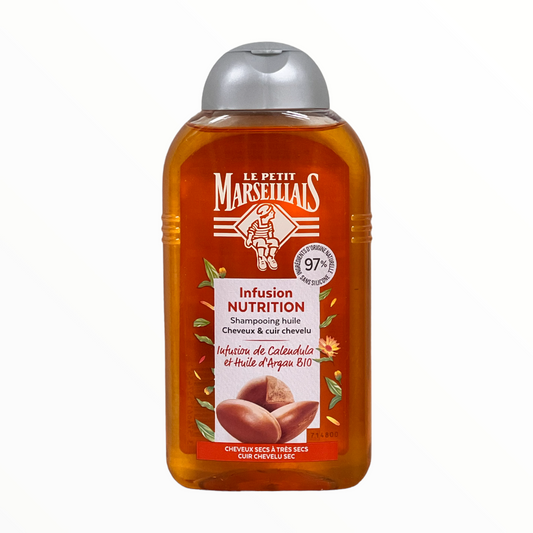 Le Petit Marseillais Organic Shampoo, Calendula and Argan Oil for Very Dry Hair, 8.5 oz