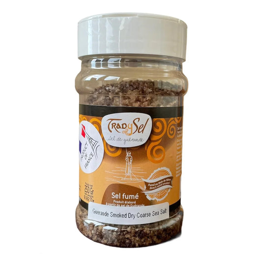 Tradysel Smoked Coarse Sea Salt from Guérande, 8.8 oz (250 g)