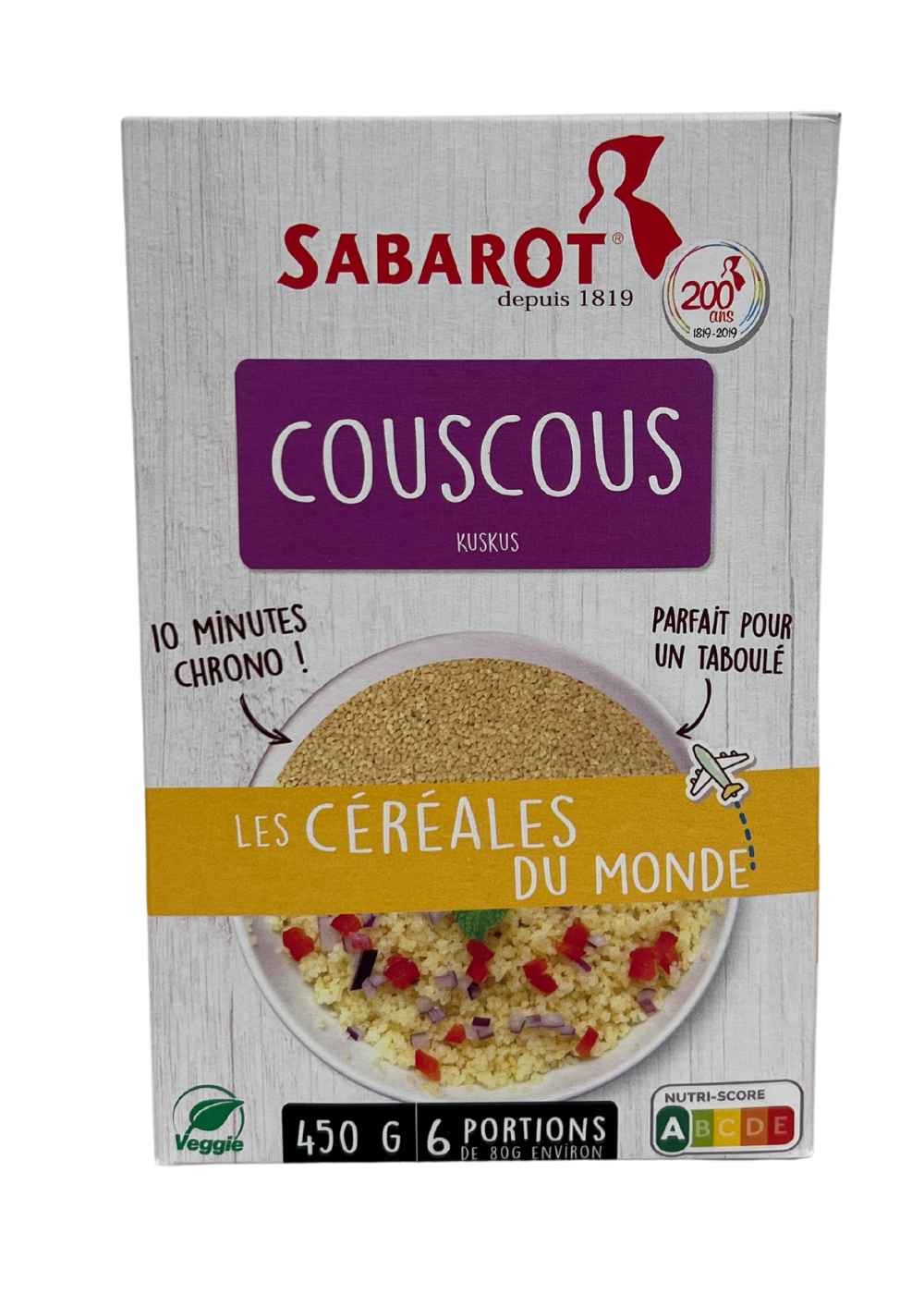 Sabarot Couscous Box 450g